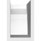 Ekena Millwork Standard Monterey Architectural Grade PVC Rafter Tail, 4"W X 6"H X 16"L RFTP04X06X16MON - alternate 3